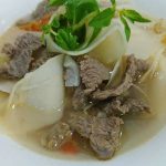 canh măng chua nấu thịt bò